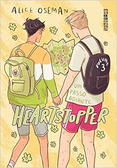 Capa do livro Heartstopper: Um passo adiante