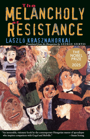 Capa do livro The Melancholy of Resistance
